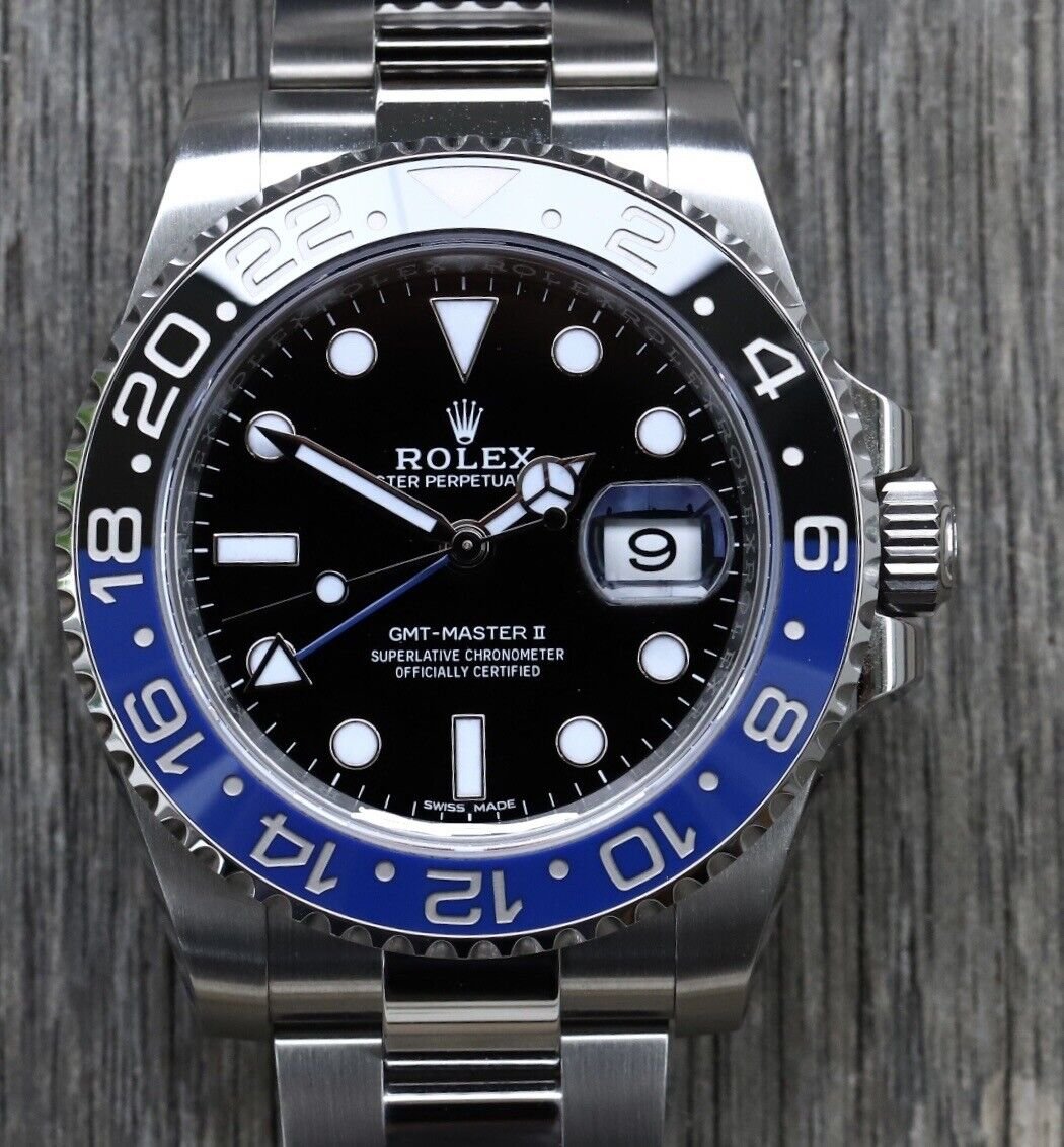 ROLEX GMT MASTER II 126710 BLNR OYSTER "BATMAN" - NEUVE 2024